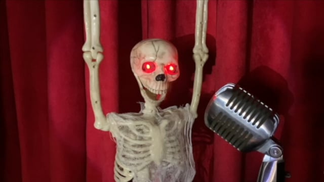 19" Funny Bone Skeleton Greeter