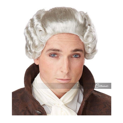 18 Th Century Peruke Wig / Adult - Jokers Costume Mega Store