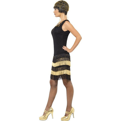 1920s Fringed Flapper Costume - Jokers Costume Mega Store