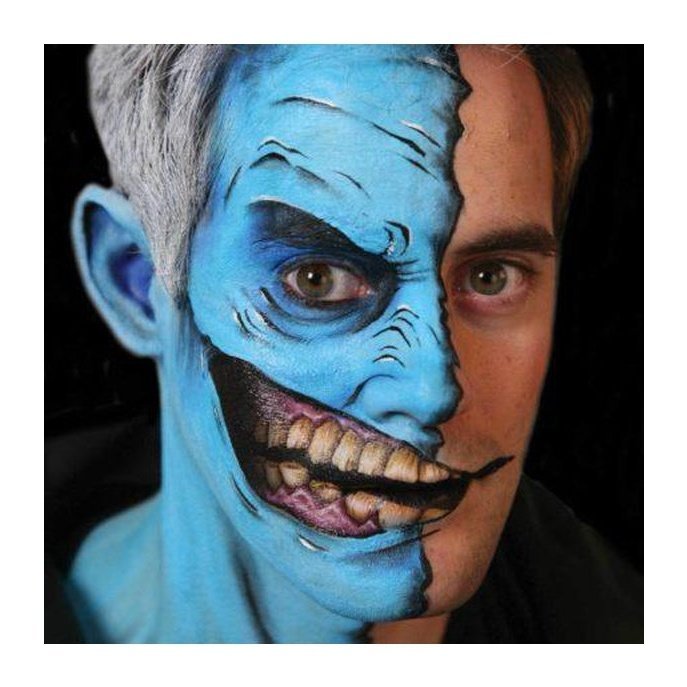 2 Faced – Big Mouth Temporary Tattoos - Jokers Costume Mega Store