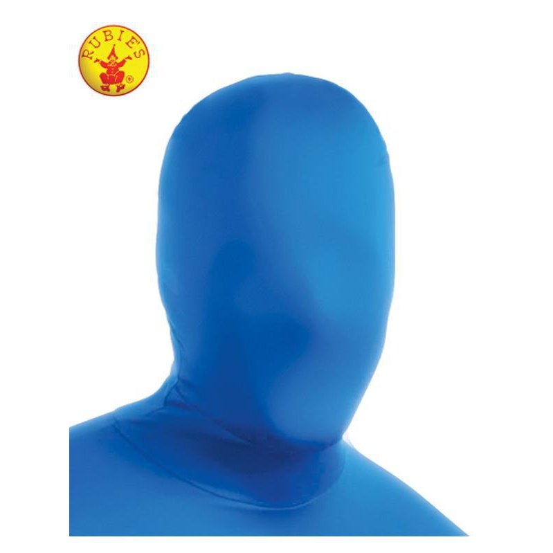 2 Nd Skin Face Mask Blue Adult - Jokers Costume Mega Store