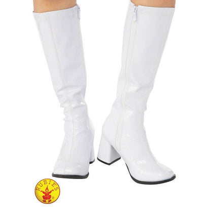 Go Go Boots, White.