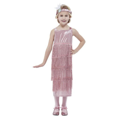 20s Pink Flapper Costume - Jokers Costume Mega Store