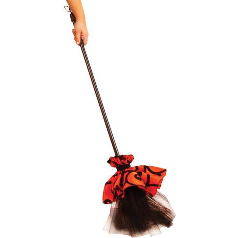 SWIRL WITCH BROOM-Costume Accessories-Jokers Costume Mega Store