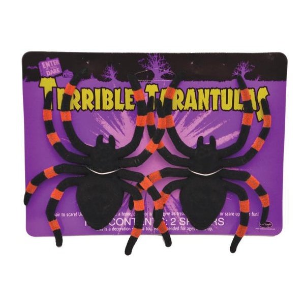 4.5" Terrible Tarantula 1-Count-Halloween Props and Decorations-Jokers Costume Mega Store