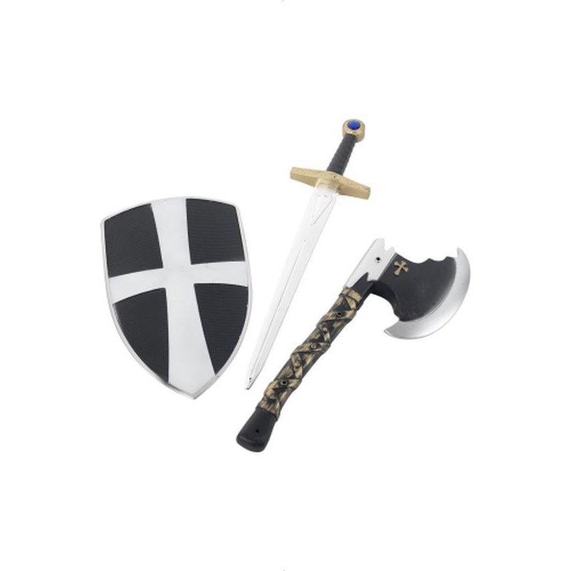 3 Piece Crusader Set - Jokers Costume Mega Store