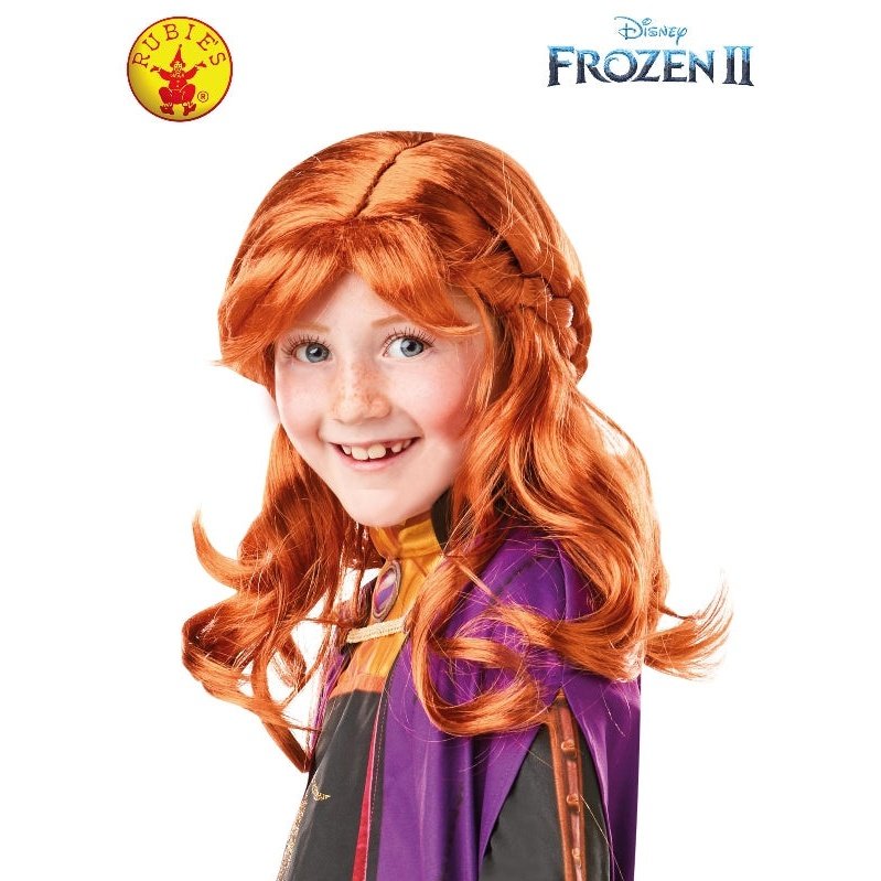 Anna Frozen 2 Wig Child.