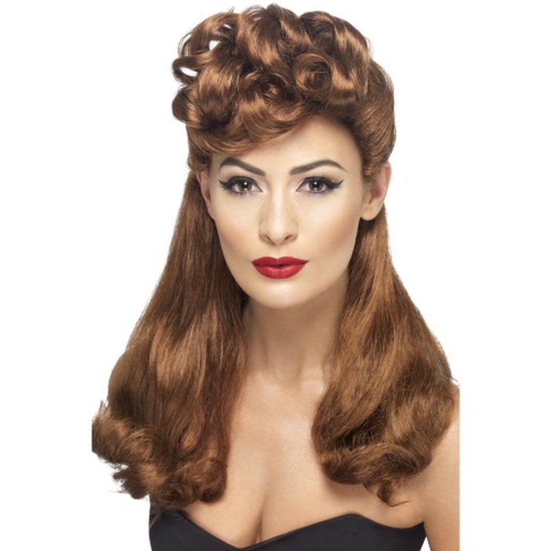 40s Vintage Wig - Auburn - Jokers Costume Mega Store