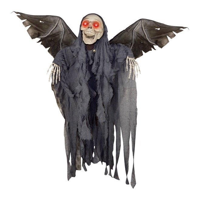 48" Animated Winged Reaper - Jokers Costume Mega Store