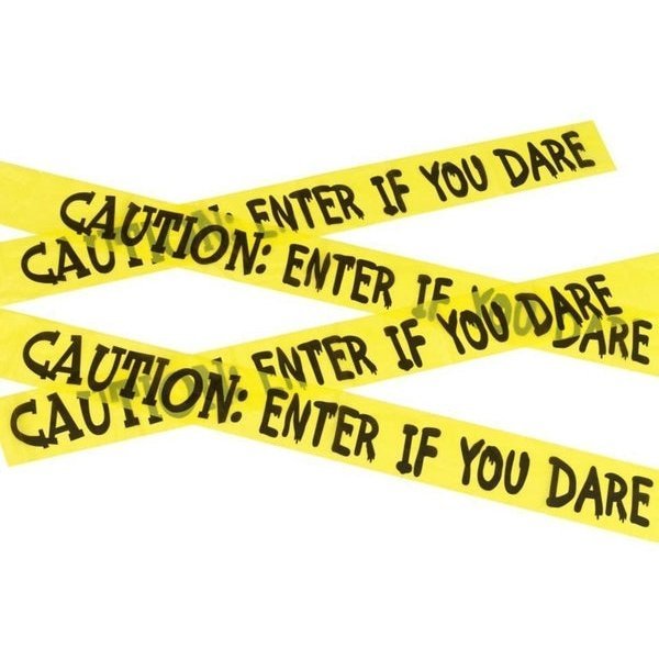 50' Caution Tape - Jokers Costume Mega Store