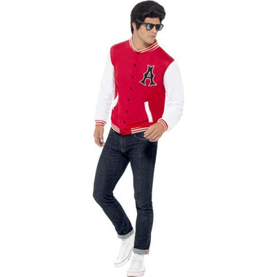 50s College Jock Letterman Jacket - Jokers Costume Mega Store