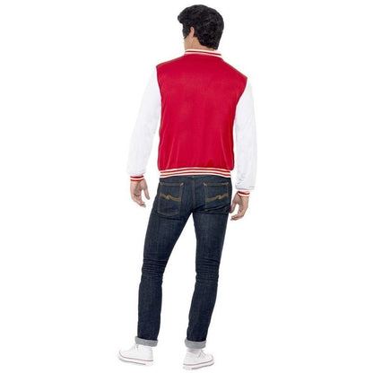 50s College Jock Letterman Jacket - Jokers Costume Mega Store