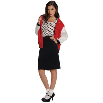 50's Rebel Chick Costume Size M - Jokers Costume Mega Store