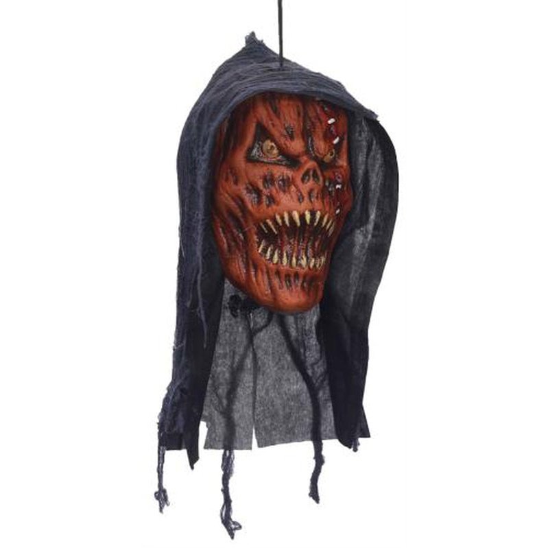 Pumpkin Reaper Poly Foam Head-Halloween Props and Decorations-Jokers Costume Mega Store