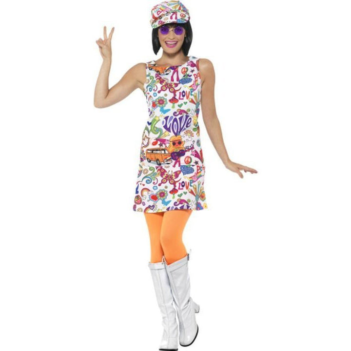 60s Groovy Chick Costume - Jokers Costume Mega Store