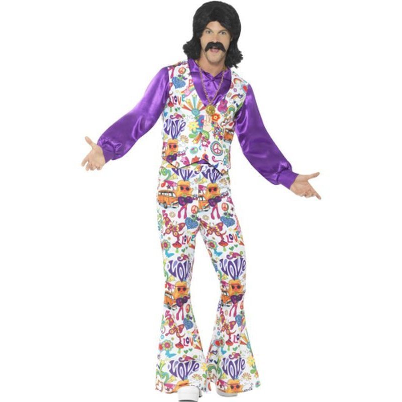 60s Groovy Hippie Costume - Jokers Costume Mega Store