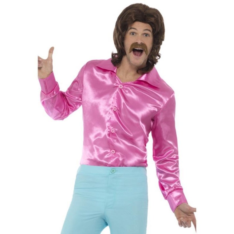 60s Shirt, Pink - Jokers Costume Mega Store