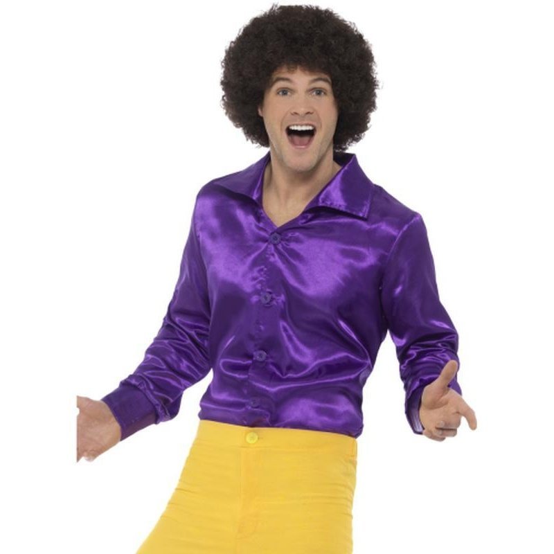 60s Shirt, Purple - Jokers Costume Mega Store