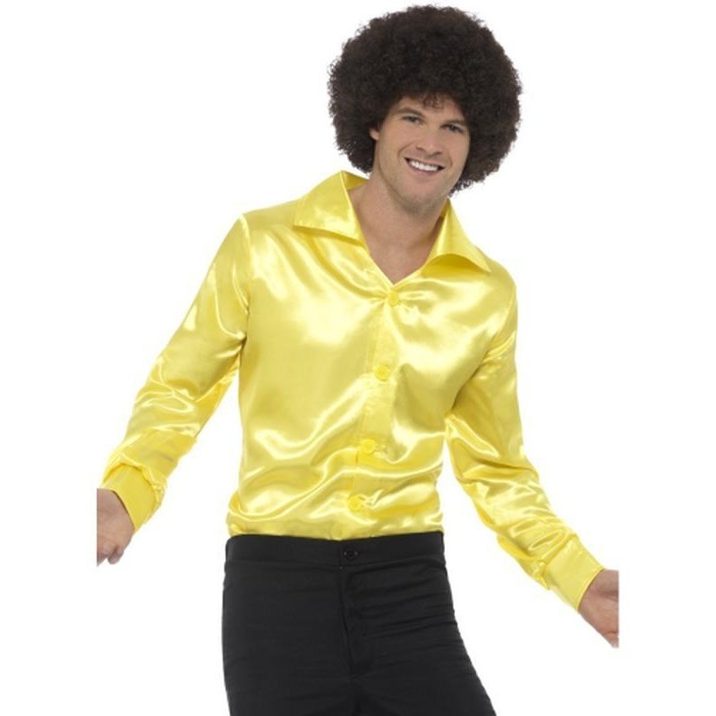 60s Shirt, Yellow - Jokers Costume Mega Store