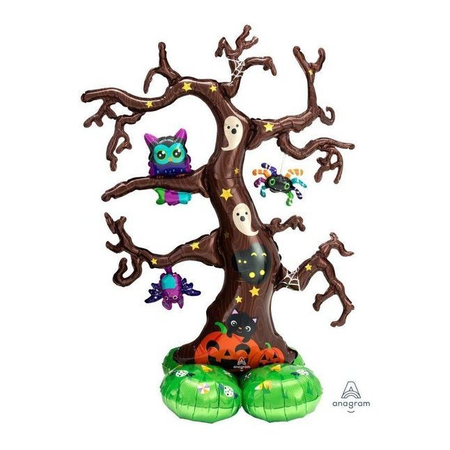 63" Air Loonz Halloween Creepy Airfill Balloon - Jokers Costume Mega Store