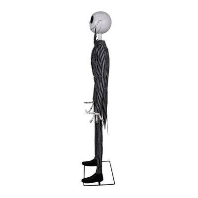 6.5 Ft Animated Jack Skellington Halloween Animatronic - Jokers Costume Mega Store
