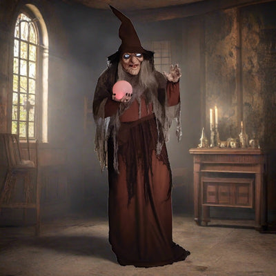 68" Digit Eye Soothsayer Witch Animated Prop - Jokers Costume Mega Store