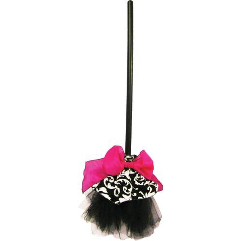 JANIE WITCH BROOM-Costume Accessories-Jokers Costume Mega Store