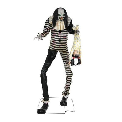 7' Animated Sweet Dreams Clown Prop - Jokers Costume Mega Store