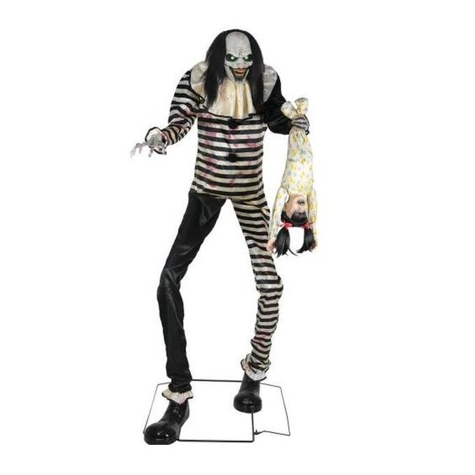 7' Animated Sweet Dreams Clown Prop - Jokers Costume Mega Store