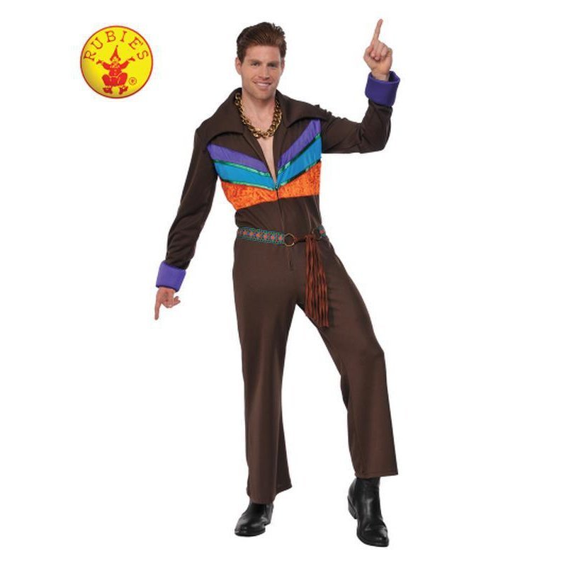 70's Guy Hippie Costume Size Std - Jokers Costume Mega Store