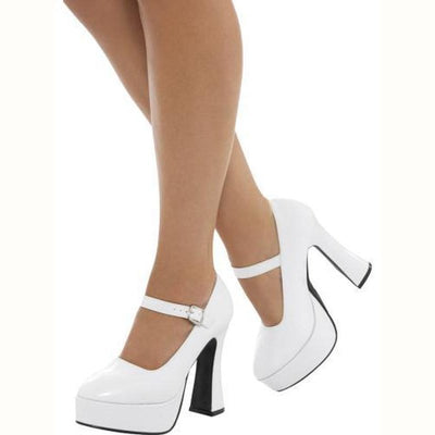 70s Ladies Platform Shoes 5 Inch Heel - Jokers Costume Mega Store