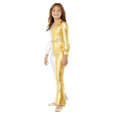 70s Super Chic Costume, Gold - Jokers Costume Mega Store