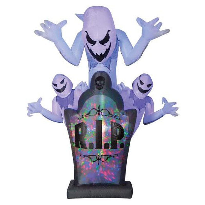 8' Projection Airblown Floating Ghost - Jokers Costume Mega Store