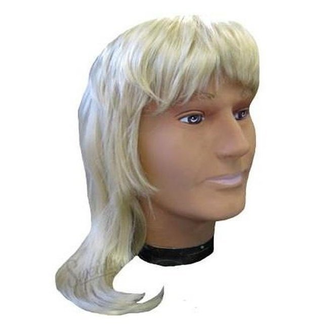 80 S Mullet Blonde Wig - Jokers Costume Mega Store
