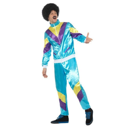 80s Height Of Fashion Shell Suit Costume, Mens - Jokers Costume Mega Store