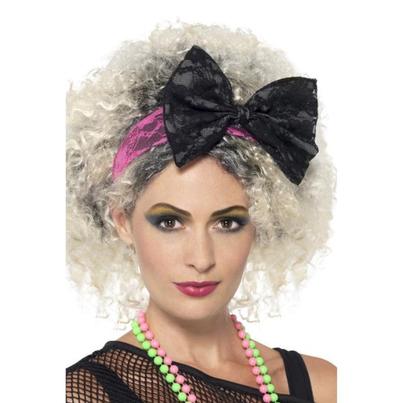 80s Lace Headband - Jokers Costume Mega Store