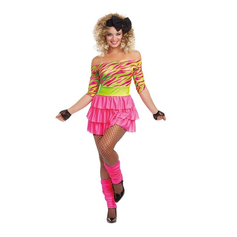 80s Party Womens Costume - Jokers Costume Mega Store