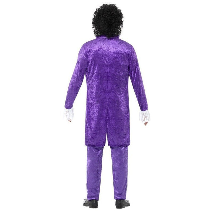 80s Purple Musician Costume - Jokers Costume Mega Store