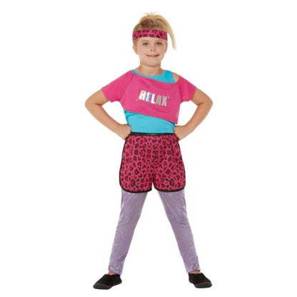 80s Relax Costume, Pink - Jokers Costume Mega Store