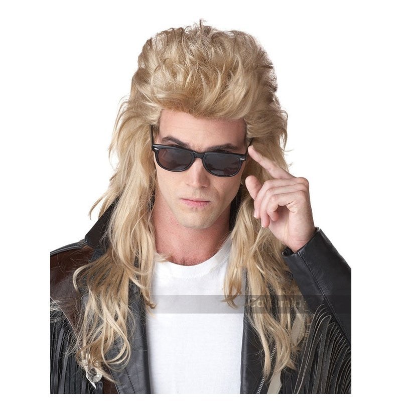 80's Rock Mullet Wig - Jokers Costume Mega Store