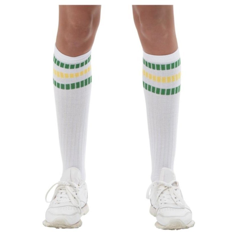 80s Sports Socks - Jokers Costume Mega Store