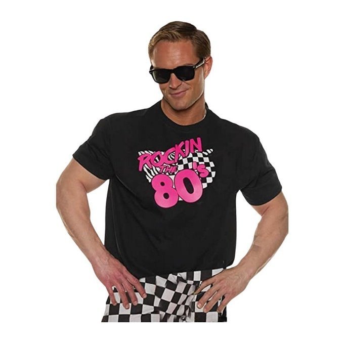 80’s T Shirt (Mens) - Jokers Costume Mega Store