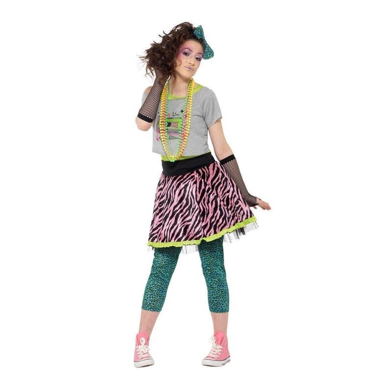 80s Wild Child Costume, Teen - Jokers Costume Mega Store