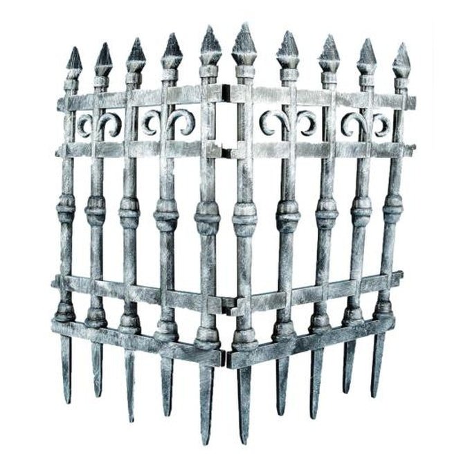 CEMETERY FENCE-Halloween Props and Decorations-Jokers Costume Mega Store