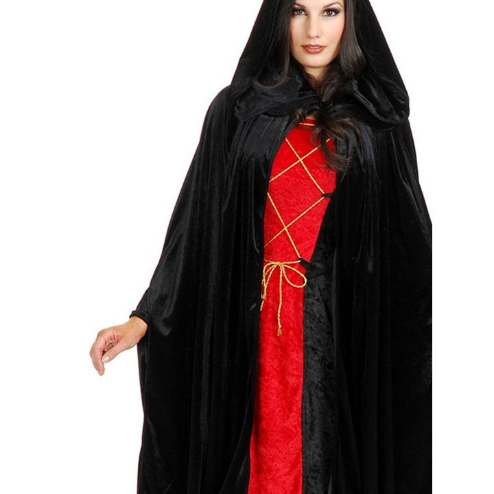 Cloak Velvet Hooded Adult Cloak.