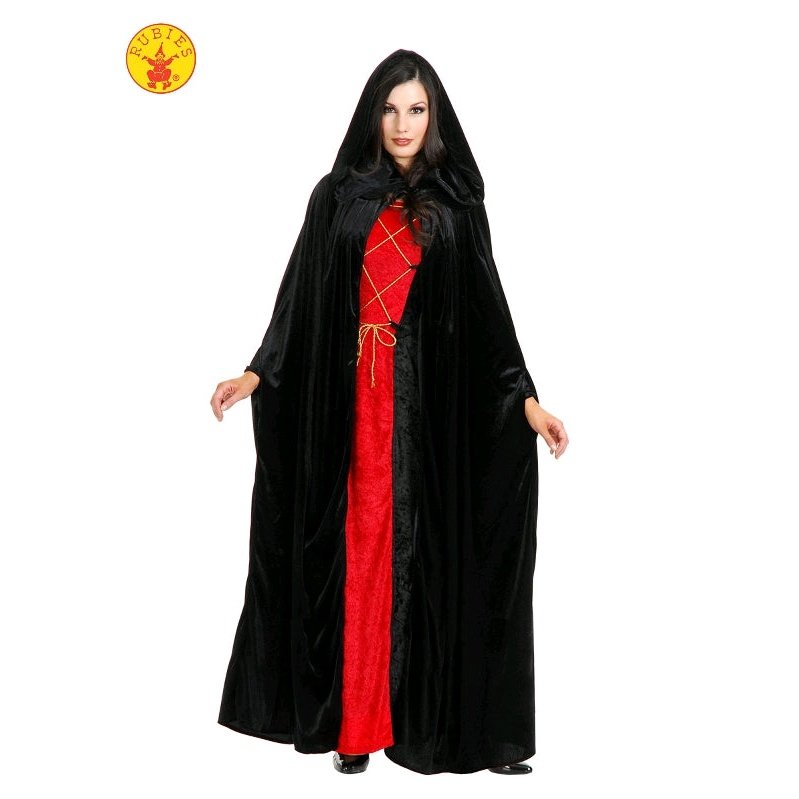 Cloak Velvet Hooded Adult Cloak.