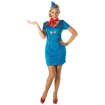 Air Hostess Costume Size L - Jokers Costume Mega Store