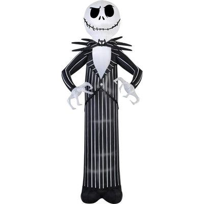 Airblown Jack Skellington Giant Inflatable - Jokers Costume Mega Store