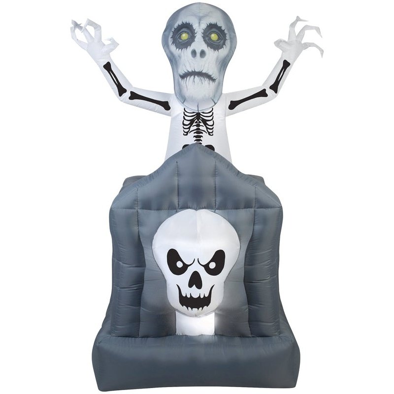 Airblown Pop Up Haunted Ghost Inflatable - Jokers Costume Mega Store