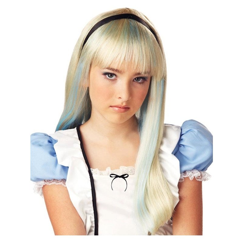 Alice Blue And Blonde Wig - Jokers Costume Mega Store